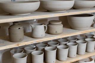 Steinzeug Keramik ungebrannt